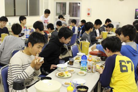 Dinner in Dormitory