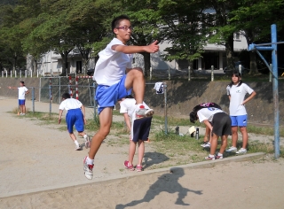 県総体陸上走幅跳