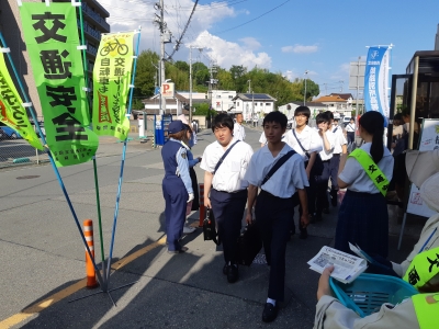 通学マナーアップキャンペーン